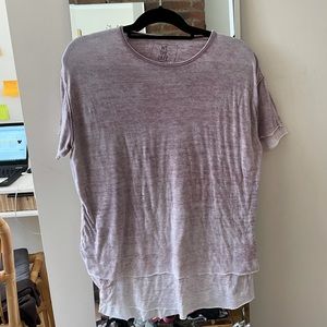 We the Free purple distressed T-shirt